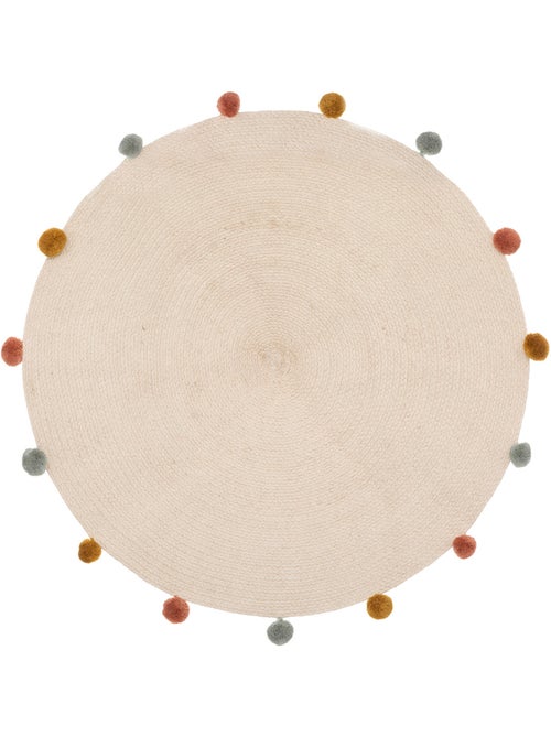 Tappeto per bambini harlequin beige d90cm - Kiabi