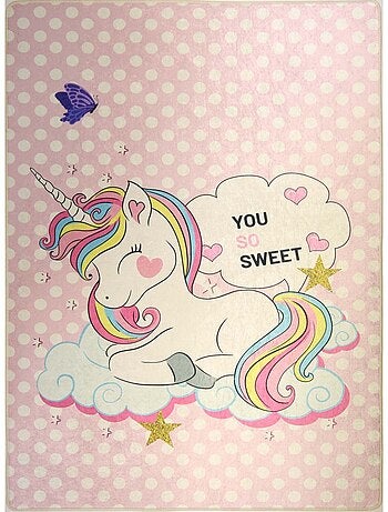 Tappeto per bambini LICORNE SWEET