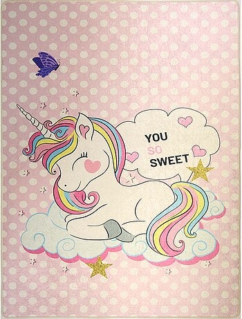 Tappeto per bambini LICORNE SWEET