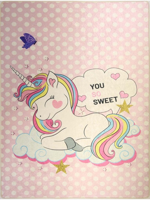 Tappeto per bambini LICORNE SWEET - Kiabi