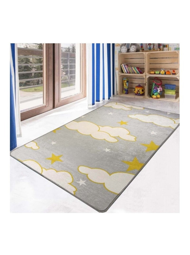 Tappeto per bambini NUVOLO Grigio - Kiabi