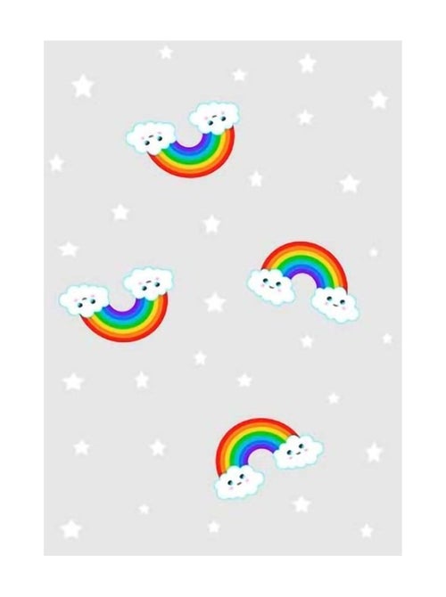Tappeto per bambini RAINBOW - Kiabi
