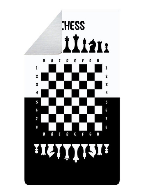 Tappeto per bambini scacchi - Kiabi