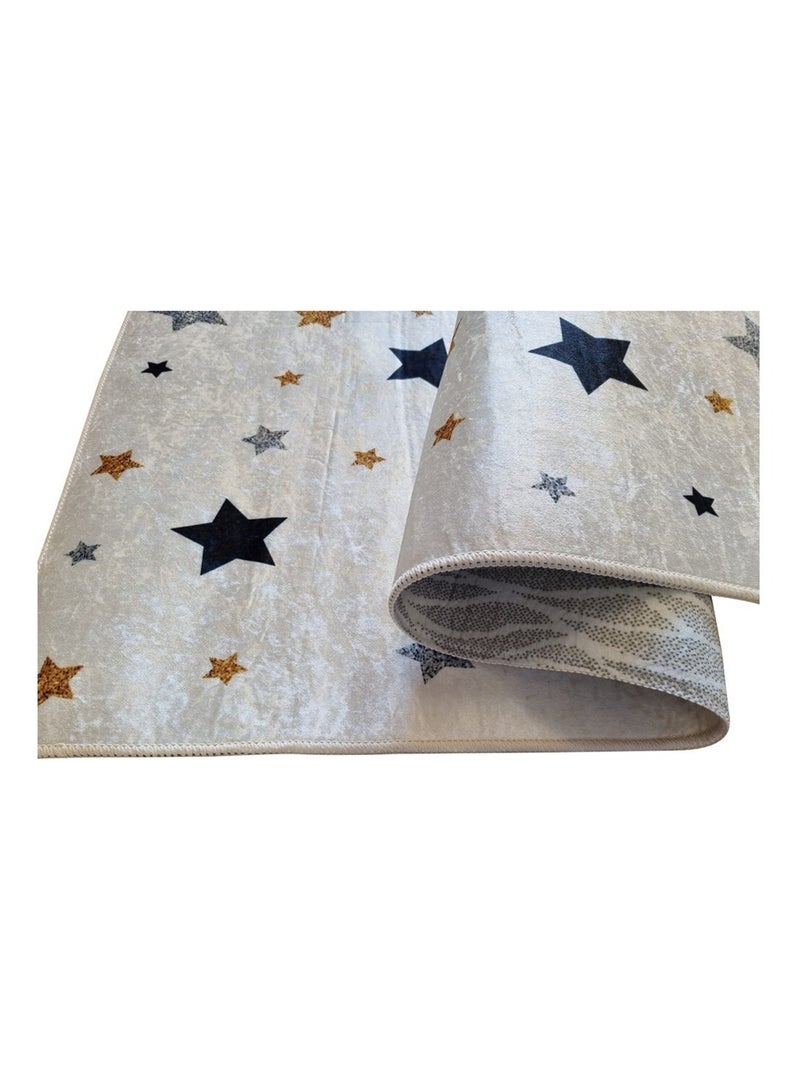 Tappeto per bambini Stella Ecru - Kiabi
