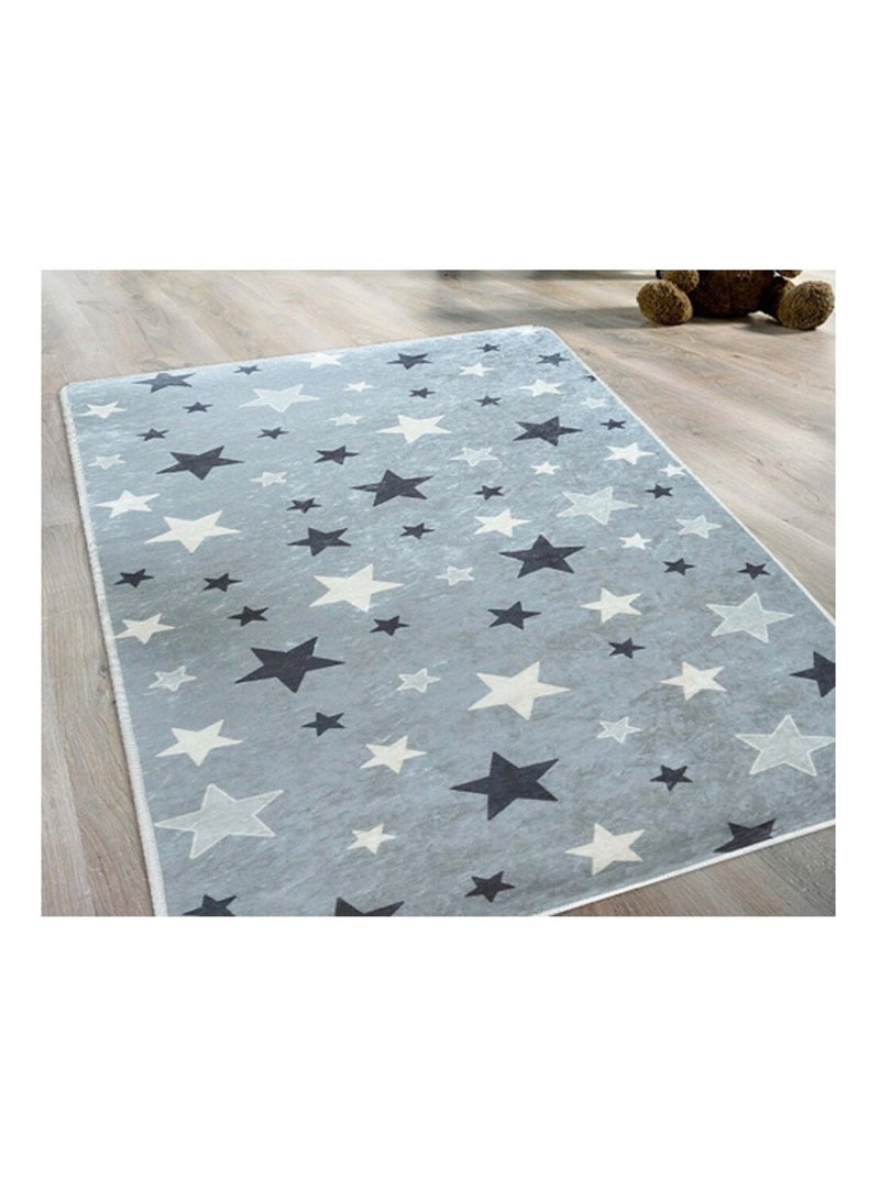Tappeto per bambini Stella Grigio - Kiabi