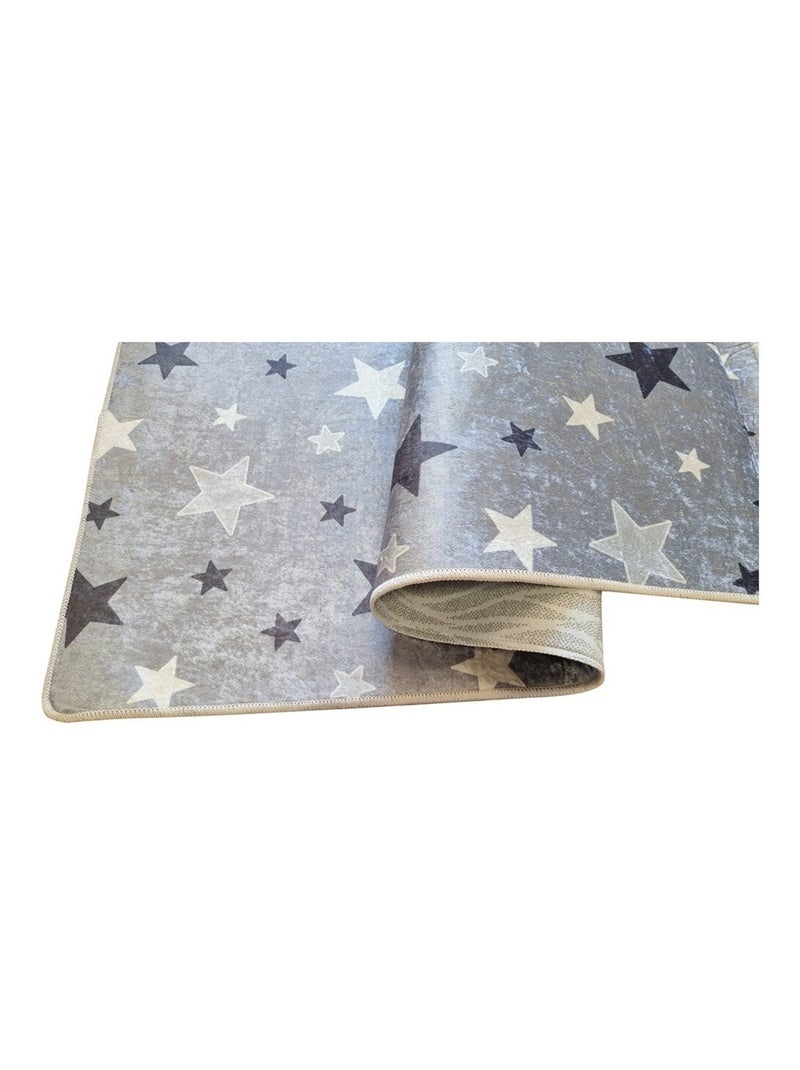 Tappeto per bambini Stella Grigio - Kiabi