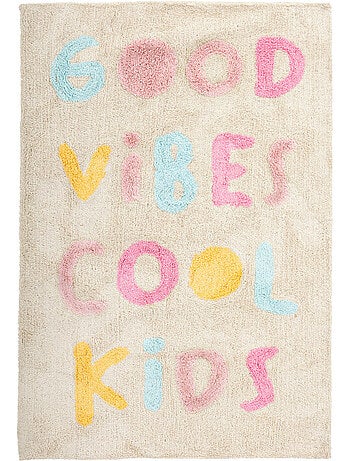Tappeto per bambini trapuntato Good Vibes