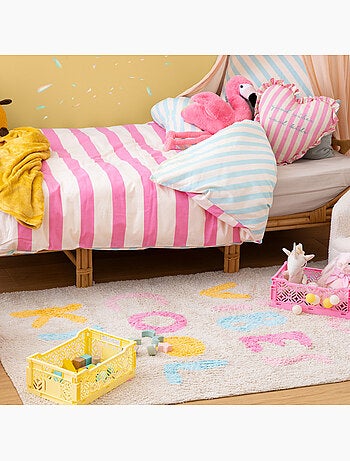Tappeto per bambini trapuntato Good Vibes