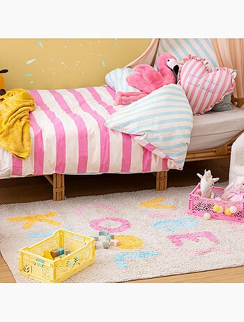 Tappeto per bambini trapuntato Good Vibes