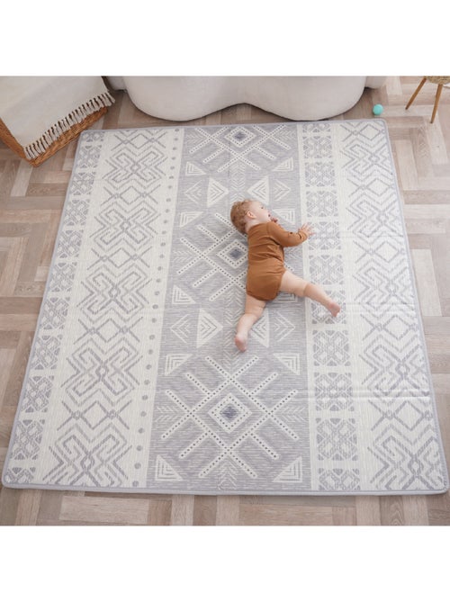 Tappeto pieghevole neonati, reversibile e impermeabile, schiuma 180 x 120 x 1 NORDIC | SUPERBE BEBE - Kiabi