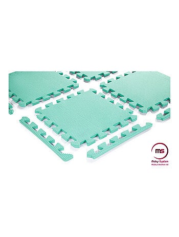 Tappeto puzzle in schiuma EVA 120x90 cm 1,2 cm con bordo e design educativo