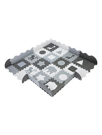 Tappeto Puzzle in Schiuma EVA 150x150 cm – Tappeto Gioco Bimbi 0+ Morbido Educativo