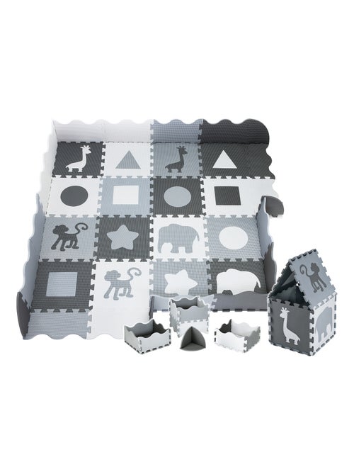 Tappeto Puzzle in Schiuma EVA 150x150 cm – Tappeto Gioco Bimbi 0+ Morbido Educativo - Kiabi Tappeto Puzzle in Schiuma EVA 150x150 cm – Tappeto Gioco Bimbi 0+ Morbido Educativo - Kiabi