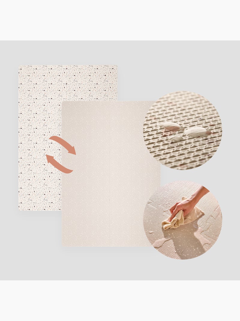 Tappeto Puzzle Neonati LIONELO Yoka - 173x116 cm - Spessore 1.5 cm - Antiscivolo Beige - Kiabi