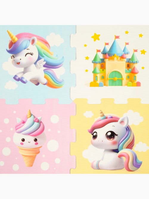 Tappeto puzzle unicorno bambino 8 pezzi gomma eva c'baby - Kiabi Tappeto puzzle unicorno bambino 8 pezzi gomma eva c'baby - Kiabi