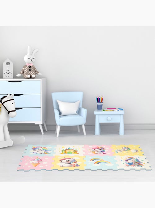Tappeto puzzle unicorno bambino 8 pezzi gomma eva c'baby - Kiabi Tappeto puzzle unicorno bambino 8 pezzi gomma eva c'baby - Kiabi