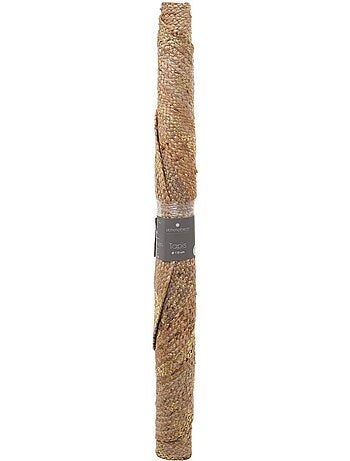 Tappeto shine in iuta dorata d115cm