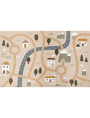 Tappeto stradale per bambini niels jute 100x150cm