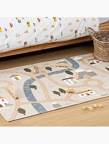 Tappeto stradale per bambini niels jute 100x150cm