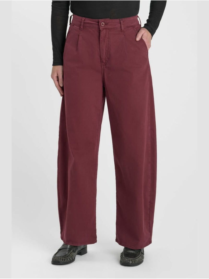 Tasia pantaloni larghi e larghi Rosso - Kiabi