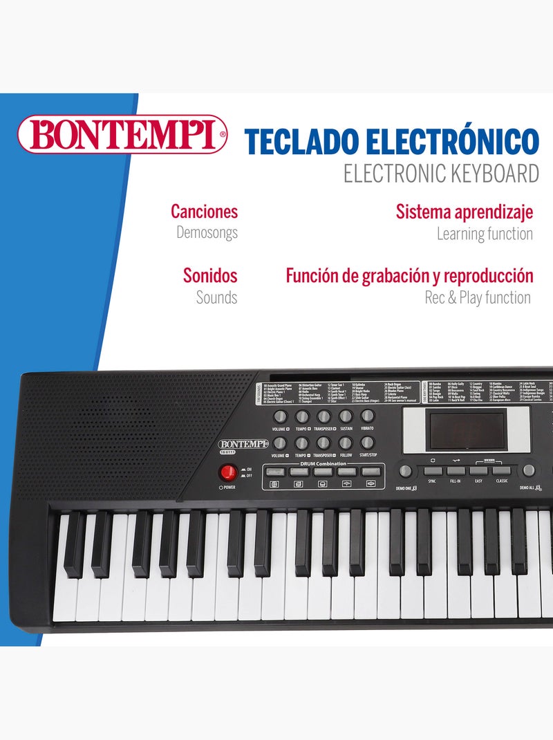 Tastiera digitale con tastiera 61 tasti bontempi N/D - Kiabi
