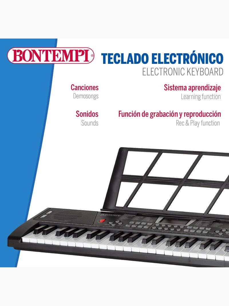Tastiera digitale con tastiera e gambe 54 tasti bontempi N/D - Kiabi