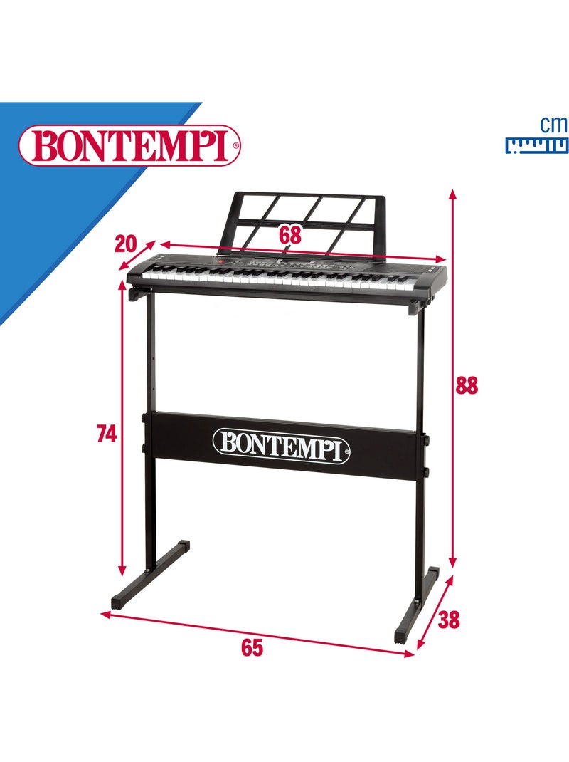 Tastiera digitale con tastiera e gambe 54 tasti bontempi N/D - Kiabi