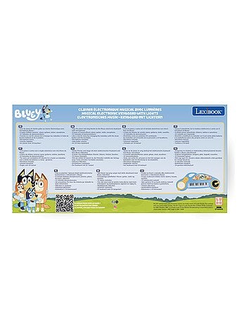 Tastiera elettronica Bluey Fun con luci