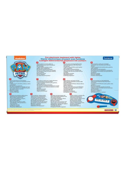 Tastiera elettronica divertente con luci di Paw Patrol - Kiabi