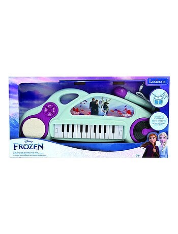 Tastiera elettronica divertente Frozen con luci