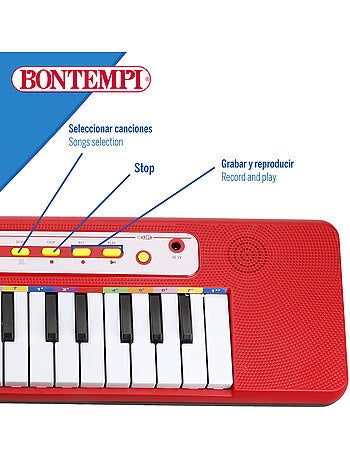 Tastiera elettronica per pianoforte 32 tasti per bambini bontempi