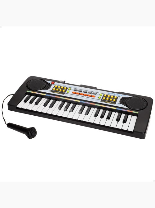 Tastiera elettronica per pianoforte con microfono 37 tasti per bambini bontempi - Kiabi