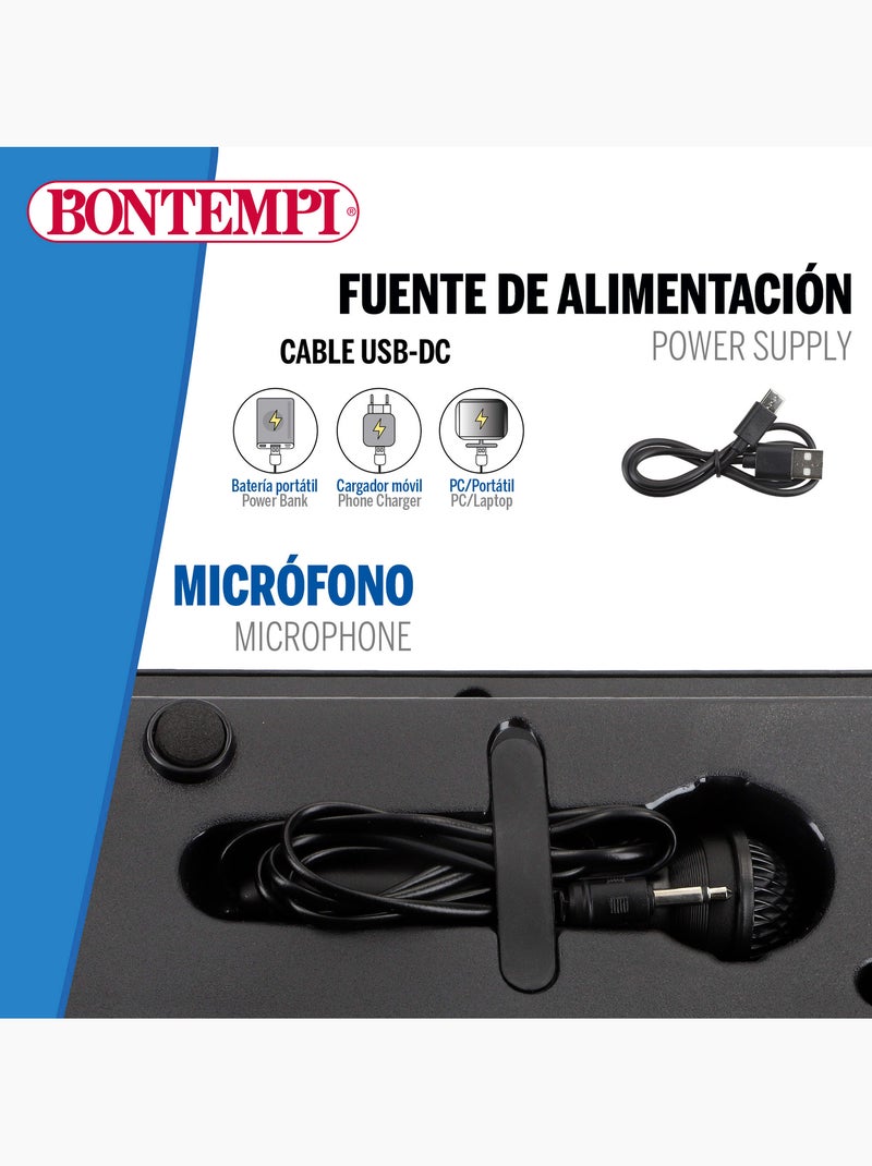 Tastiera elettronica per pianoforte con microfono 37 tasti per bambini bontempi N/D - Kiabi