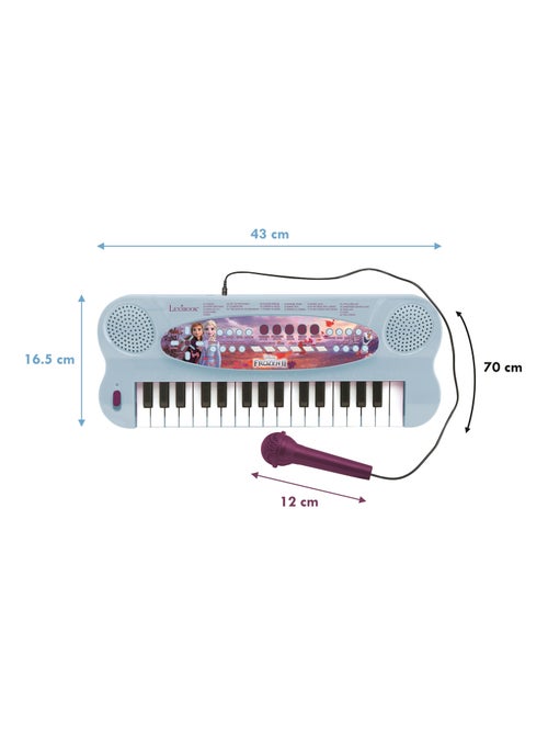 Tastiera per pianoforte elettronico Frozen con microfono (32 tasti) - Kiabi