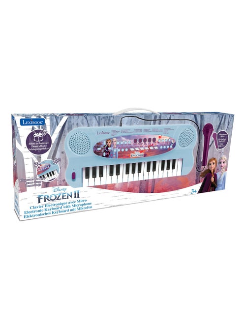 Tastiera per pianoforte elettronico Frozen con microfono (32 tasti) - Kiabi