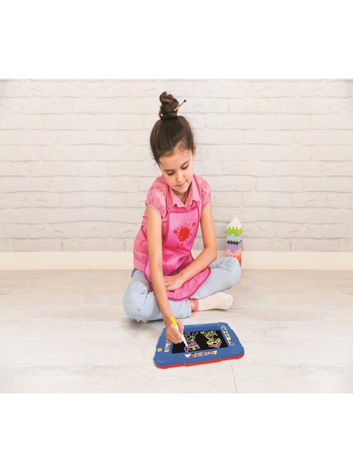 Tavola da disegno luminosa al neon di Paw Patrol con penne e modelli - Kiabi