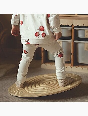 Tavola equilibrio in legno labirinto palline bambini adulti coordinazione