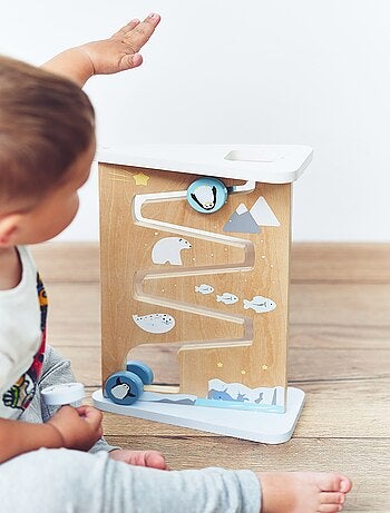 Tavola sensoriale Montessori legno tema polare Mamabrum