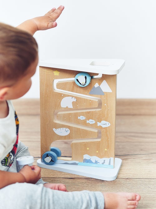 Tavola sensoriale Montessori legno tema polare Mamabrum - Kiabi