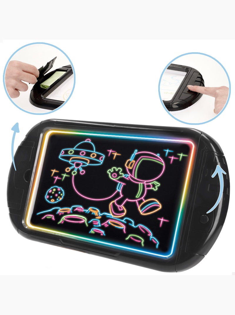 Tavoletta al neon con disegni e pennarelli. Ottima idea! N/D - Kiabi