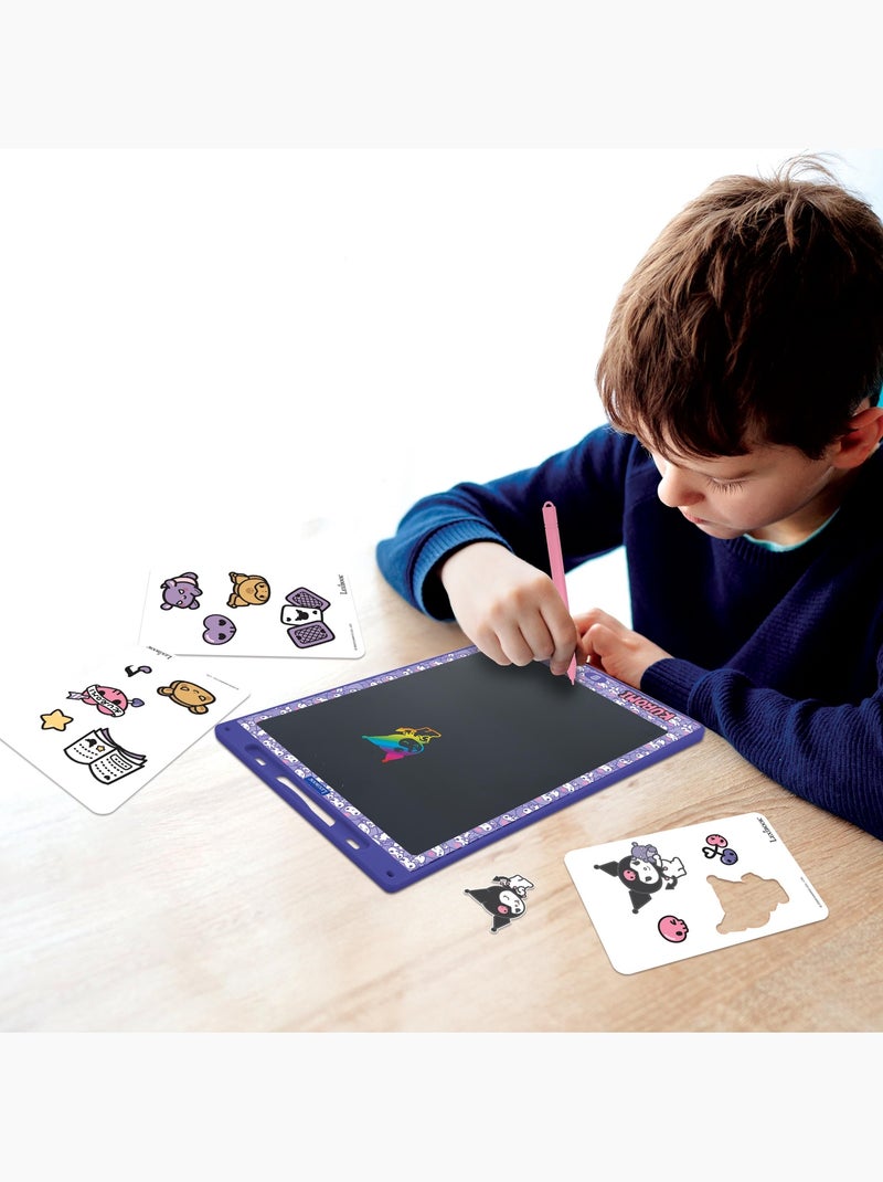 Tavoletta da scrittura e-ink Kuromi 11’’ multicolore con stencil N/D - Kiabi