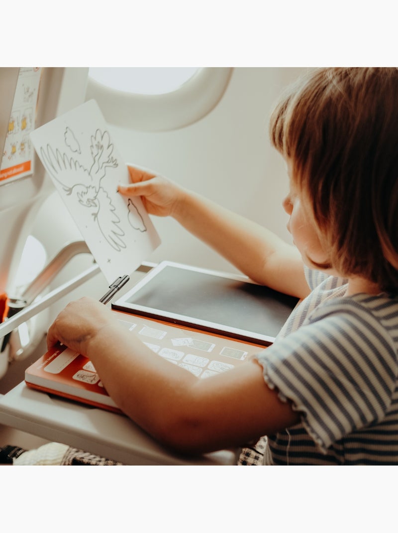 Tavoletta lcd da disegno per bambini kidydraw mini | Kidywolf Giallo - Kiabi