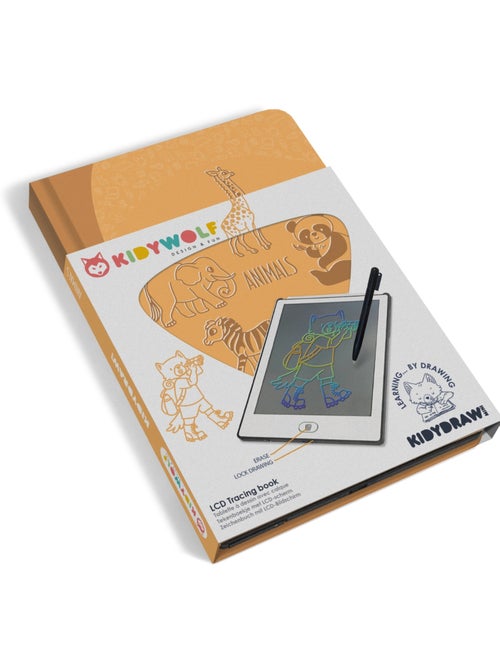 Tavoletta lcd da disegno per bambini kidydraw mini | kidywolf - Kiabi