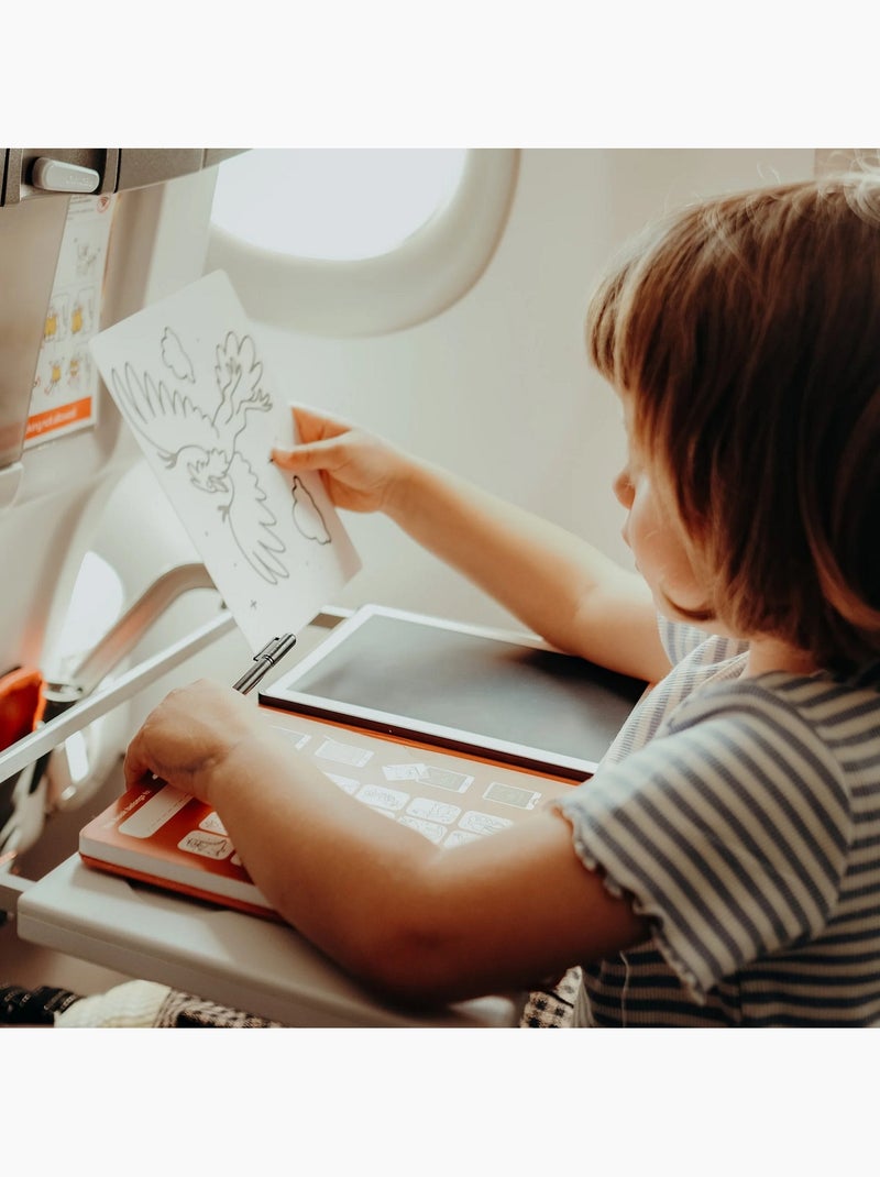 Tavoletta lcd da disegno per bambini kidydraw mini | Kidywolf Giallo - Kiabi