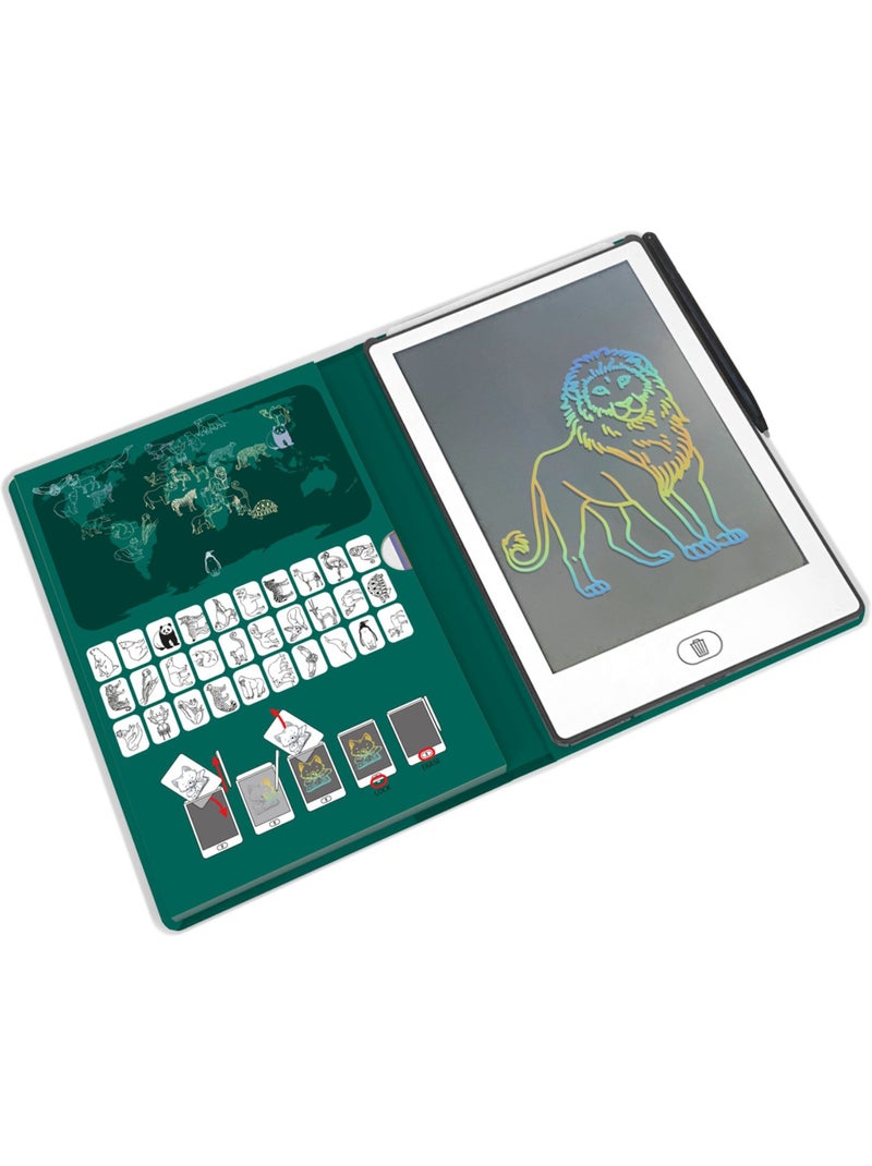 Tavoletta lcd da disegno per bambini kidydraw mini | kidywolf | kidywolf Verde - Kiabi