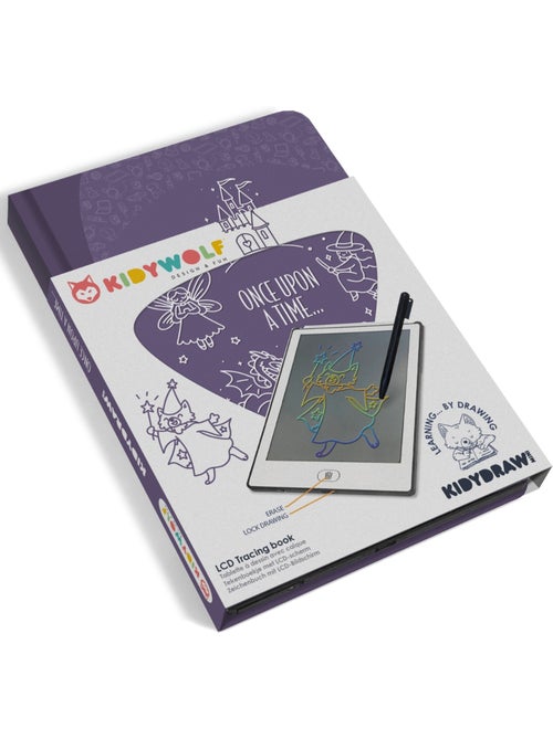 Tavoletta lcd da disegno per bambini kidydraw mini | kidywolf | kidywolf - Kiabi