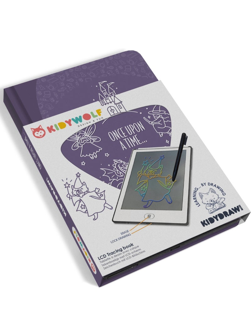 Tavoletta lcd da disegno per bambini kidydraw mini | kidywolf | kidywolf Viola - Kiabi