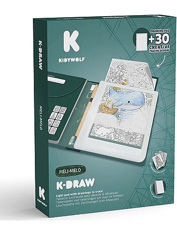 Tavoletta luminosa da ricalcare kidydraw pad | kidywolf | kidywolf
