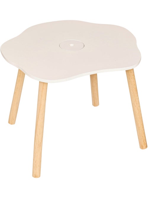 Tavolino per bambini douceur bianco 54x42cm - Kiabi Tavolino per bambini douceur bianco 54x42cm - Kiabi