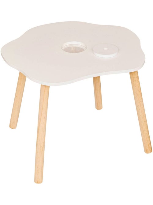 Tavolino per bambini douceur bianco 54x42cm - Kiabi Tavolino per bambini douceur bianco 54x42cm - Kiabi